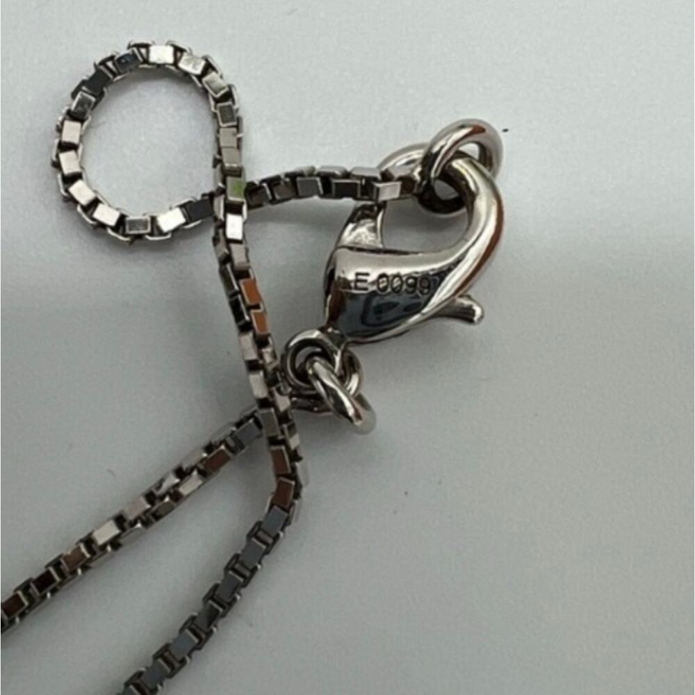 Louis Vuitton Black and Silver Pendant Necklace - Picture 5 of 6